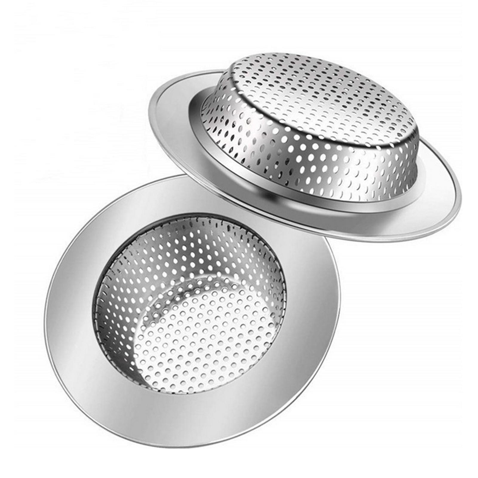 2 cái nắp chặn lỗ thoát nước bồn rửa bát bằng thép không gỉ