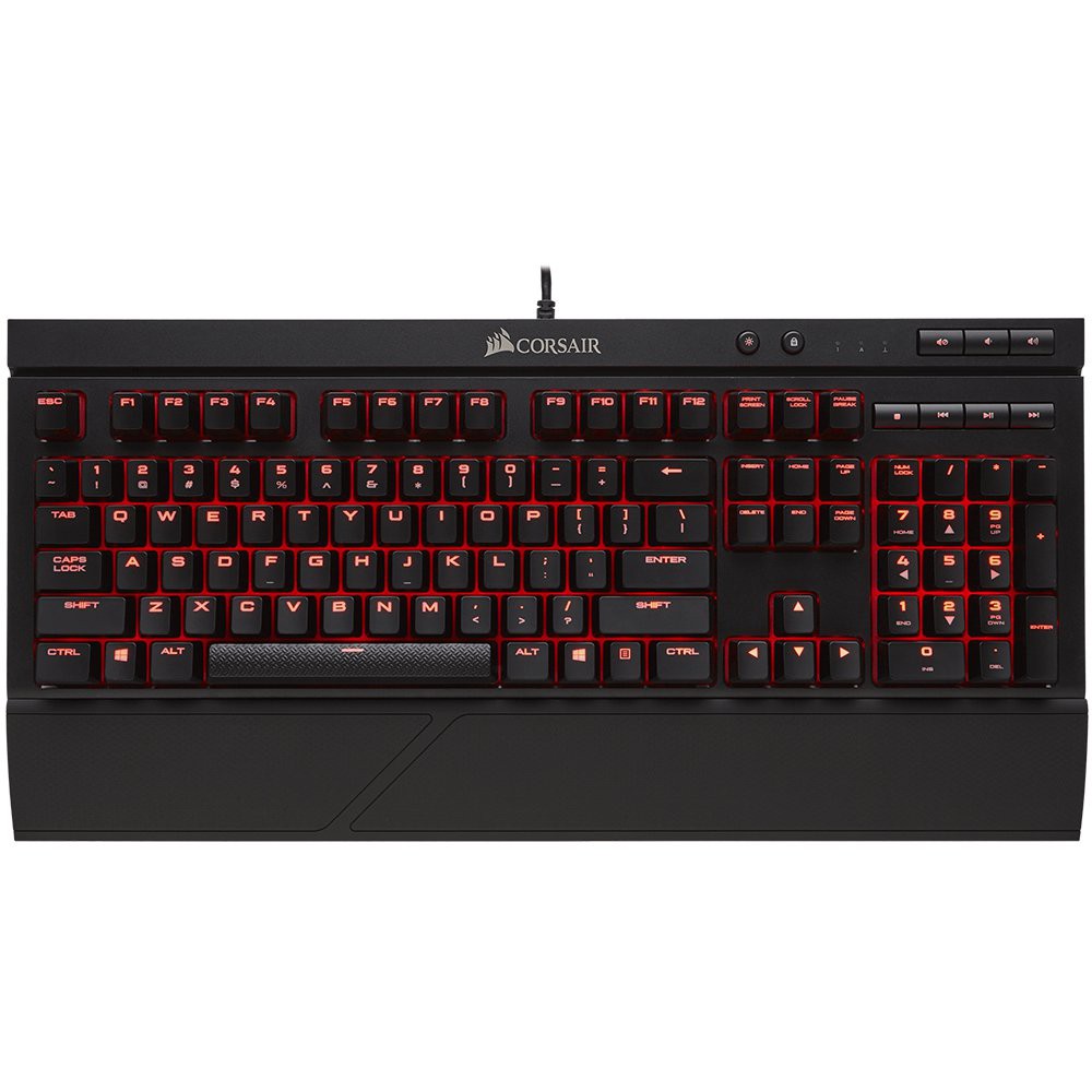 Bàn phím Gaming Corsair K68 Led Red SW (CH-9102020-NA) - Hàng Chính Hãng