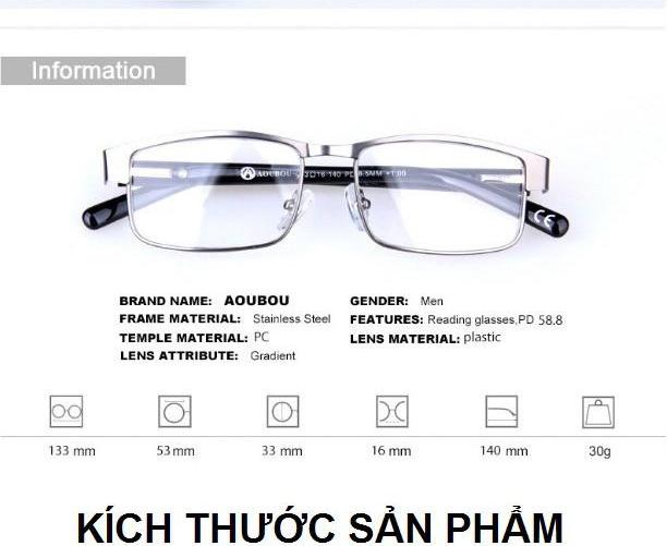 Kính viễn thị cao cấp nhật bản mắt cực sáng và trong chống mỏi mắt
