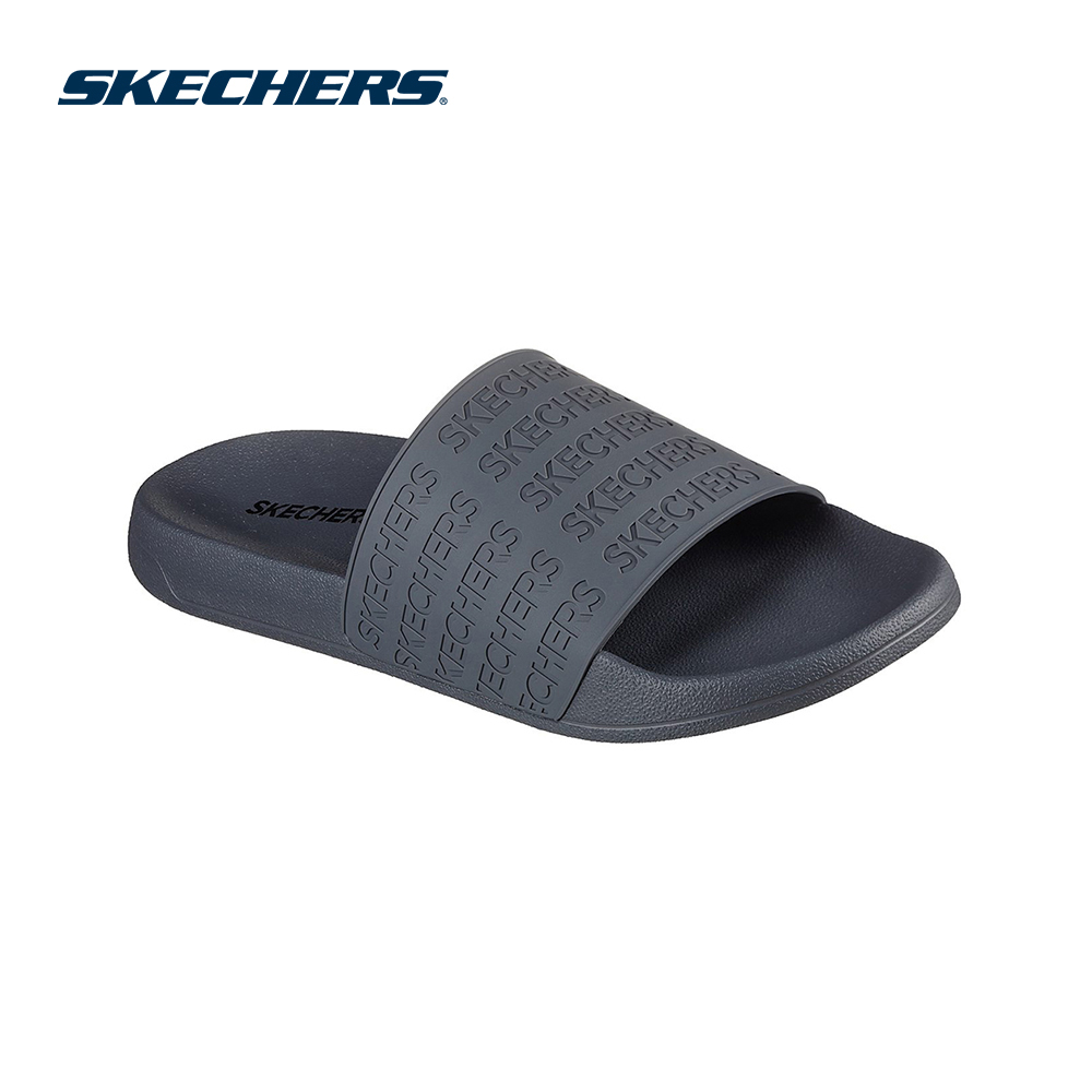 Skechers Nam Dép Quai Ngang Outdoor Side Lines 2.0M Foamies - 8790126-CHAR