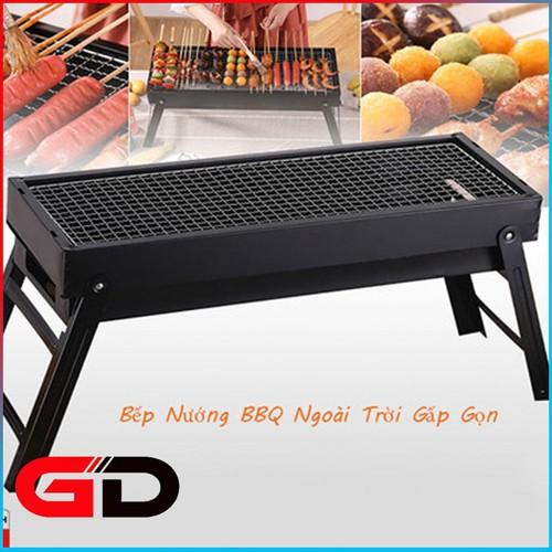 Bếp nướng than hoa BBQ ngoài trời cao cấp - Cỡ Lớn - T2K Shop