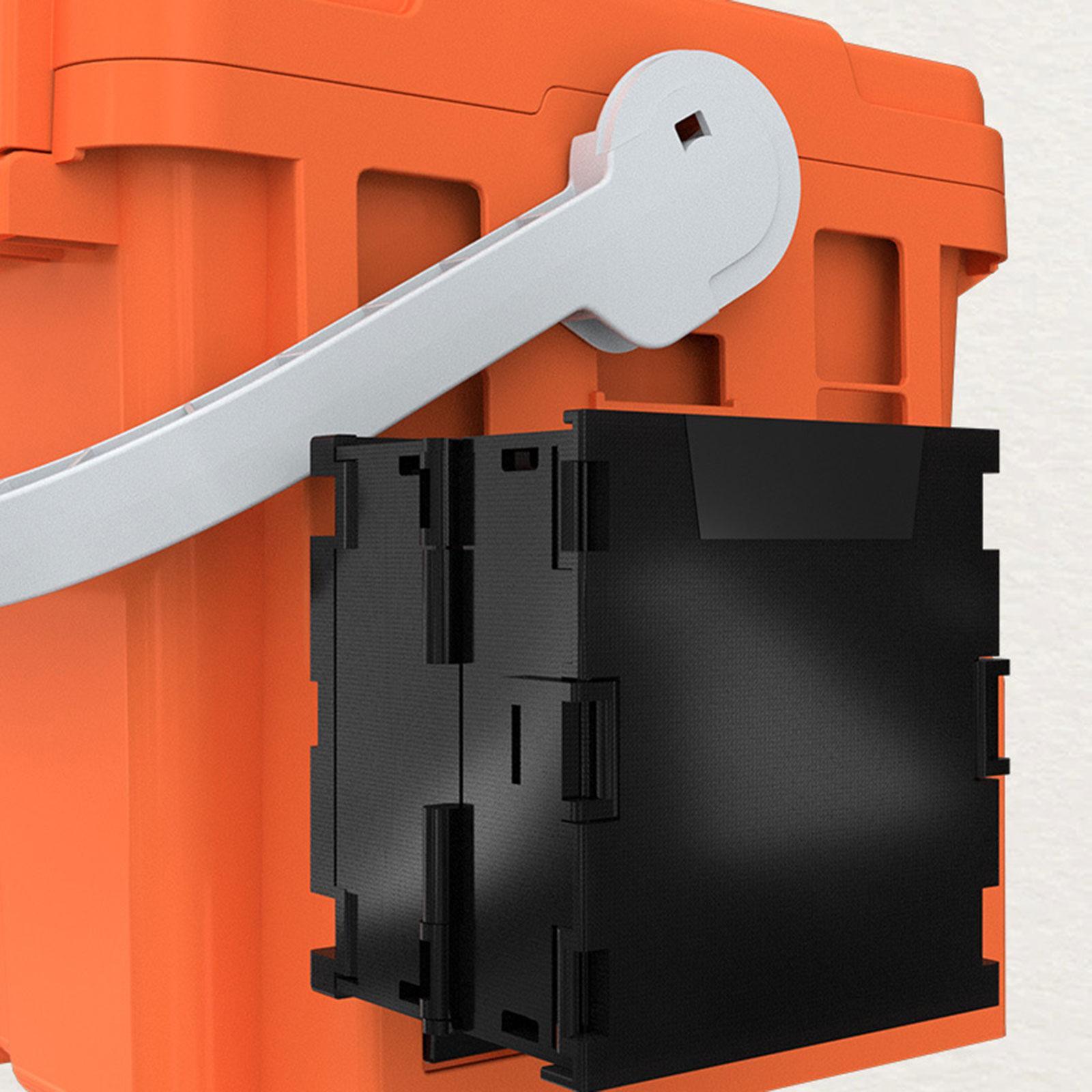 Fishing Box Drink Holder Foldable Water Bottle Holder Beverage Bottles Storage Rack Portable Stand for Hiking Outdoor Fishing  Camping