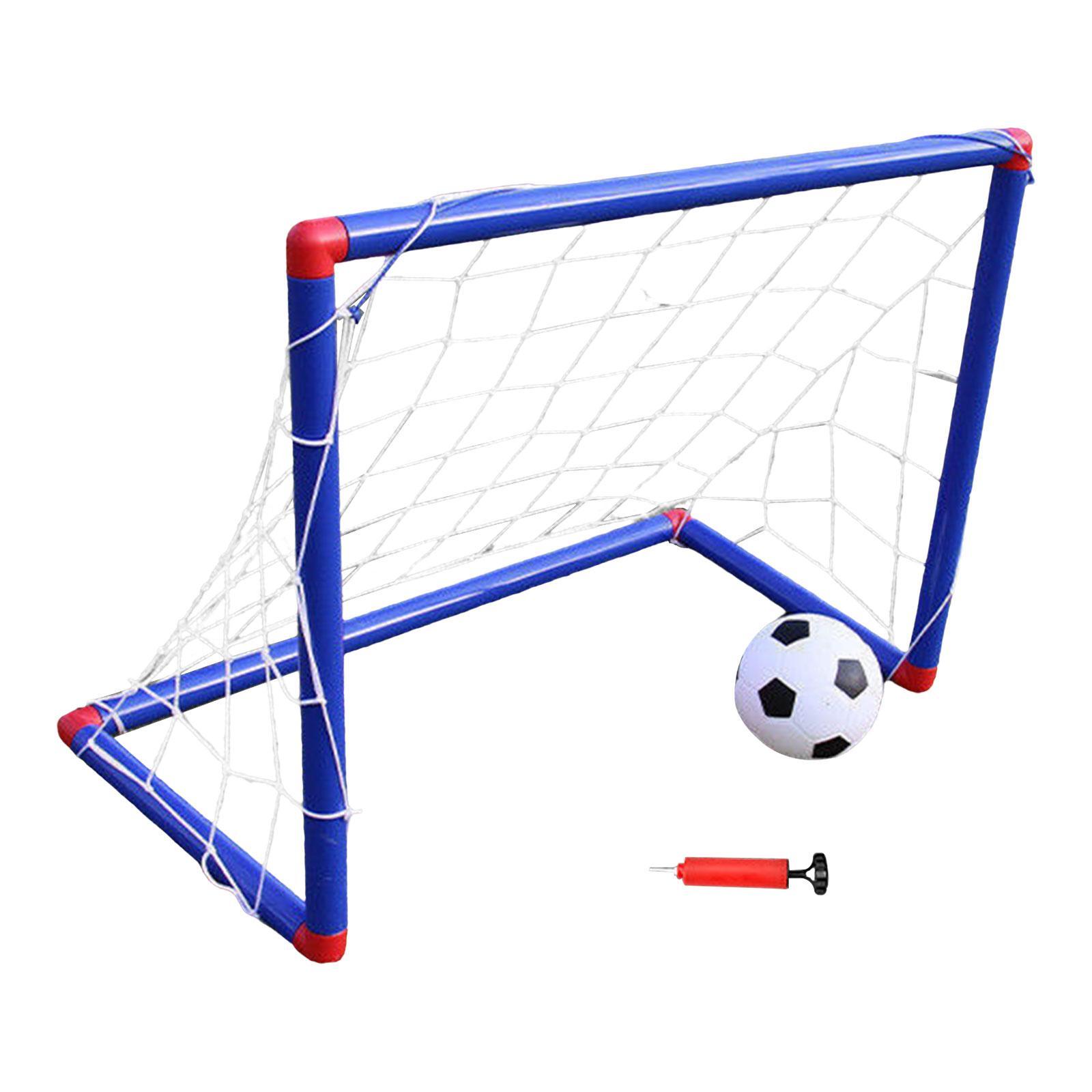 Kids Soccer Goals Soccer Nets Folding for Backyard Mini Playing Football Net