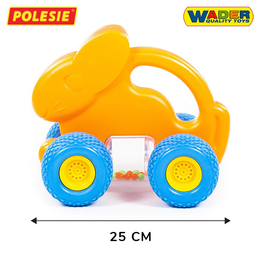 Xúc Xắc Cho Bé Tập Bò Hình Thỏ Con, Màu Sắc Thu Hút, Nhựa ABS An Toàn Nhập Khẩu Châu Âu CHÍNH HÃNG POLESIE 38234