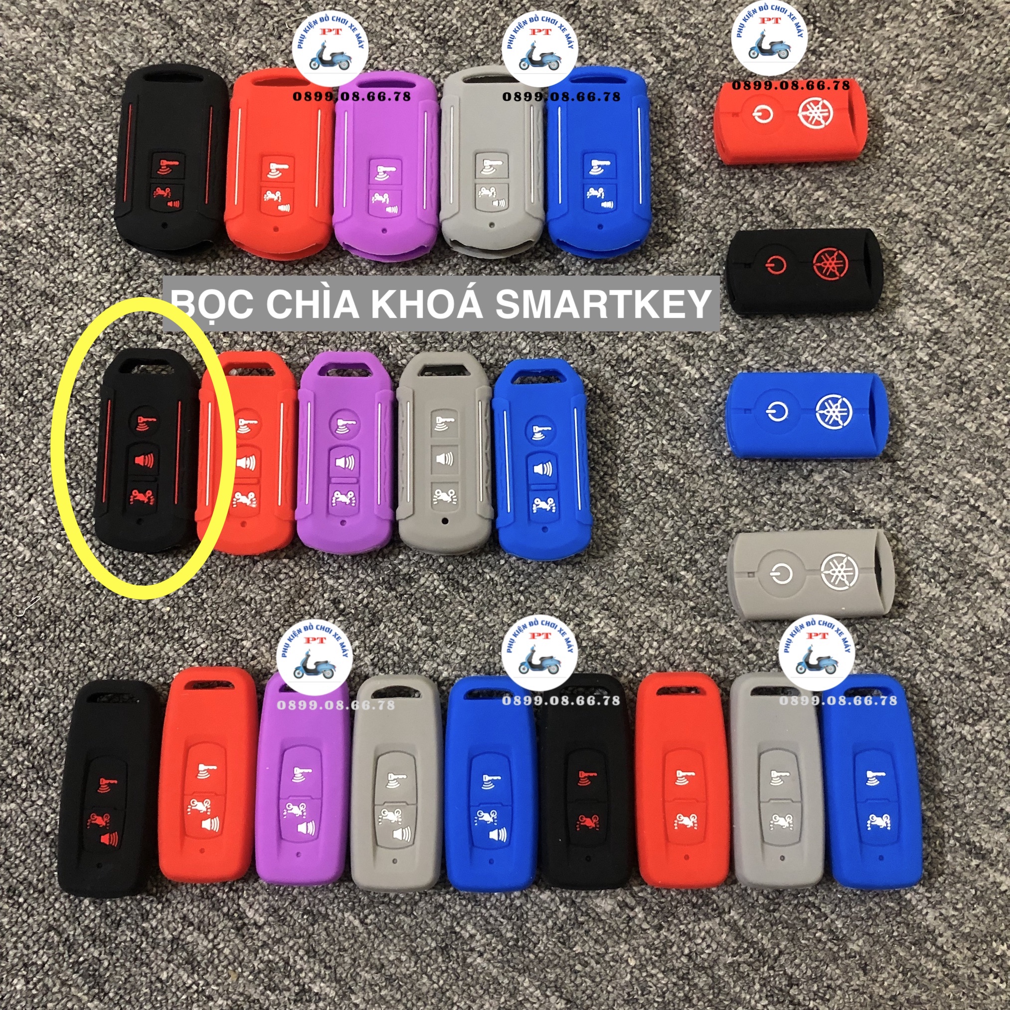 BỌC KHOÁ SMART KEY XE MÁY DÀNH CHO SH, SH mode, AB, Vario, Lead, Vision