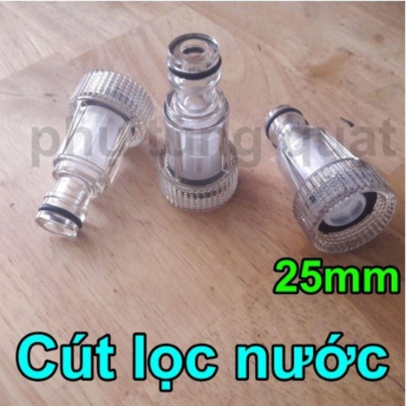 CÚT NHỰA LỌC NƯỚC NỐI NHANH CHO MÁY XỊT RỬA XE GIA ĐÌNH