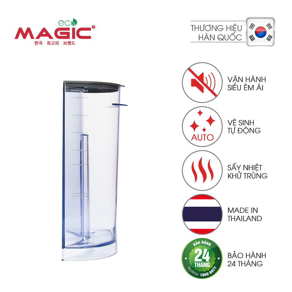 Máy Làm Sữa Hạt Đa Năng Tự Động Rửa Magic Eco AC -140 (1.5 Lít) - Hàng chính hãng