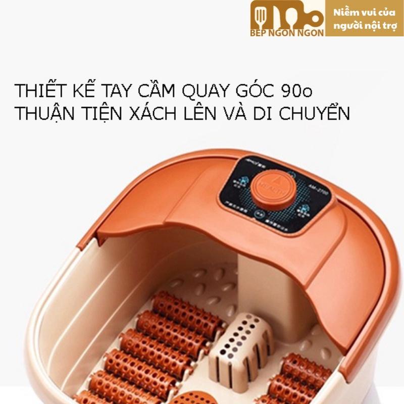 Chậu ngâm chân massage thư giãn cao cấp Amoi_BEP NGON NGON