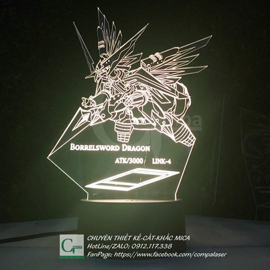 Đèn ngủ Yugi-Oh Borrelsword Dragon Type 01