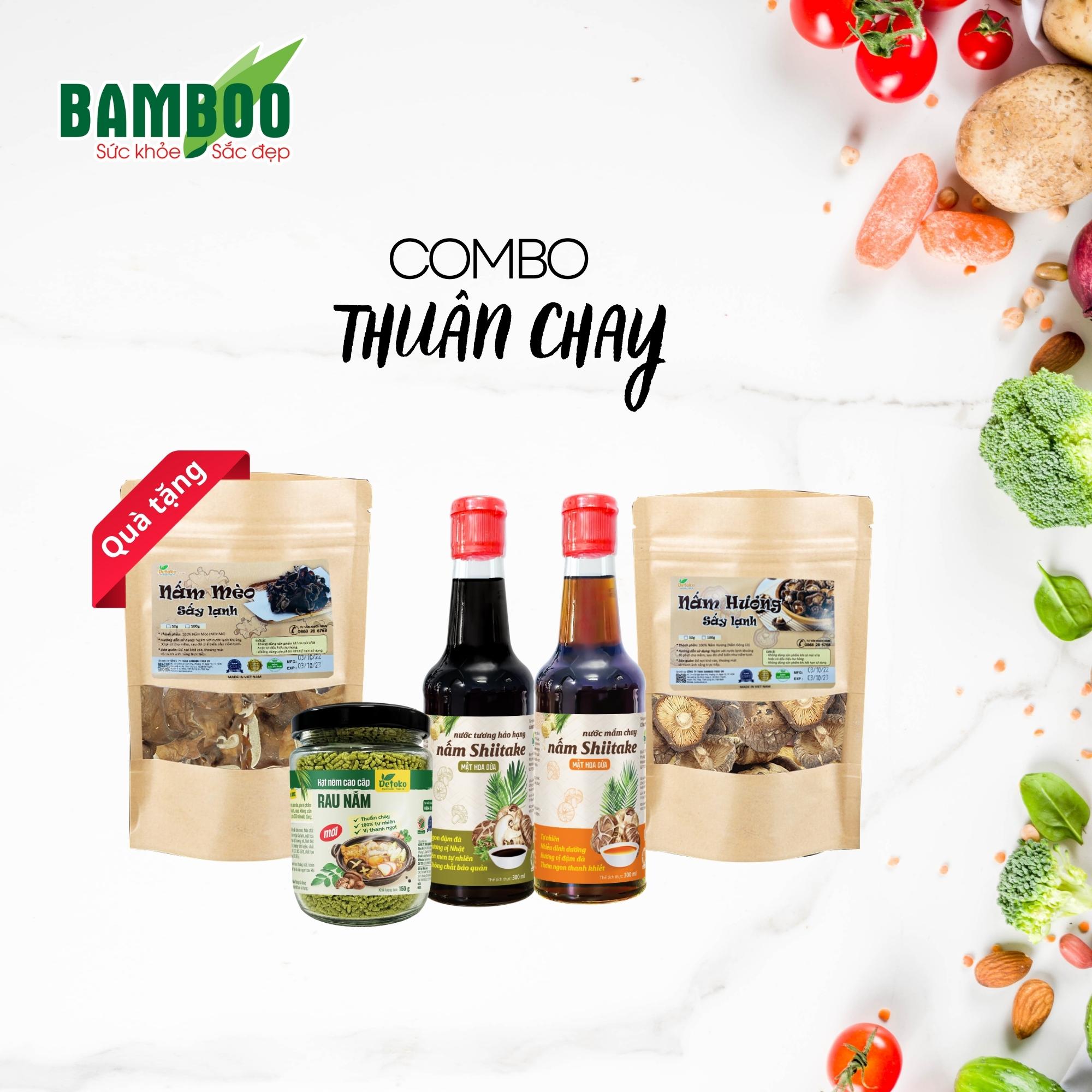 COMBO THUẦN CHAY - BAMBOO