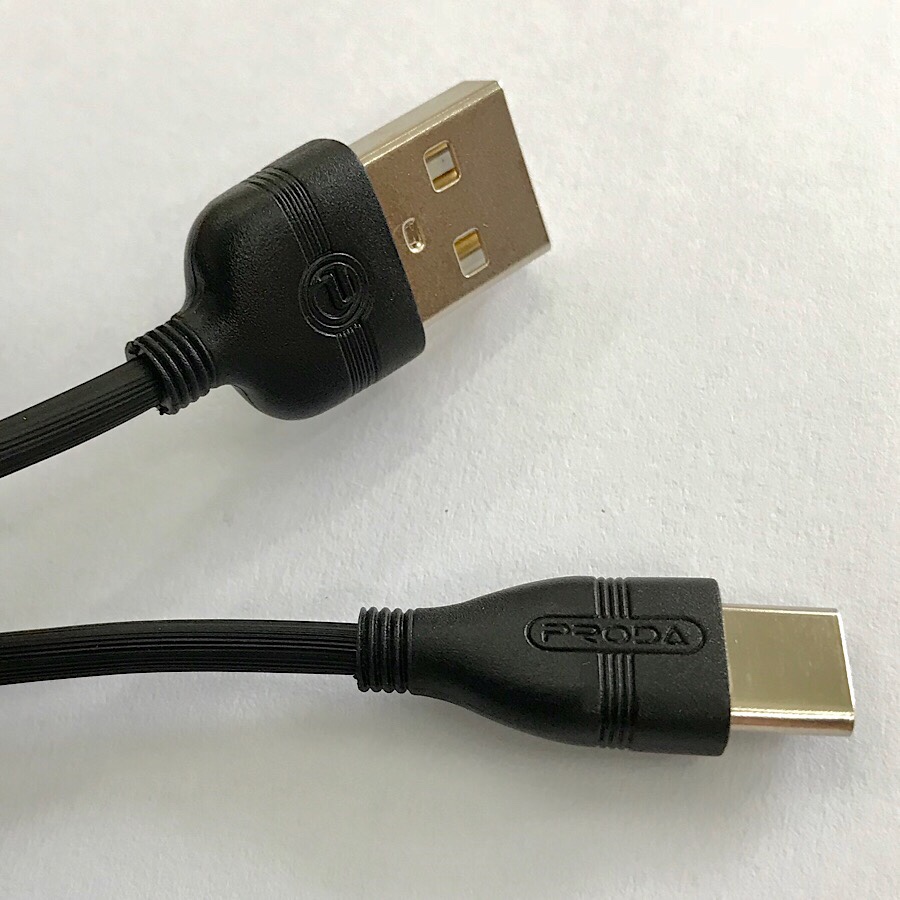 Cáp sạc Usb Type-C hiệu Proda 1.2m - Hàng nhập khẩu