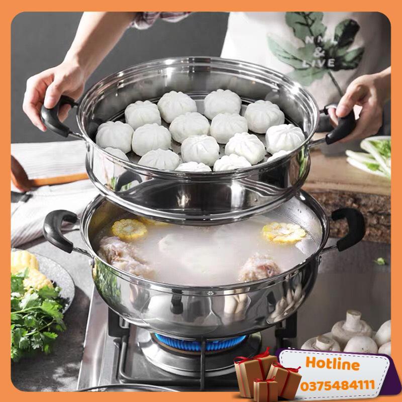 Nồi Hấp Inox Đa Năng - Hàng Loại 1