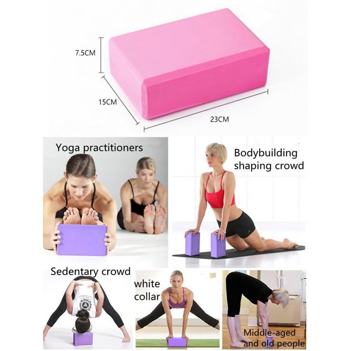 Gạch Tập Yoga, Gối Tập Yoga miDoctor 