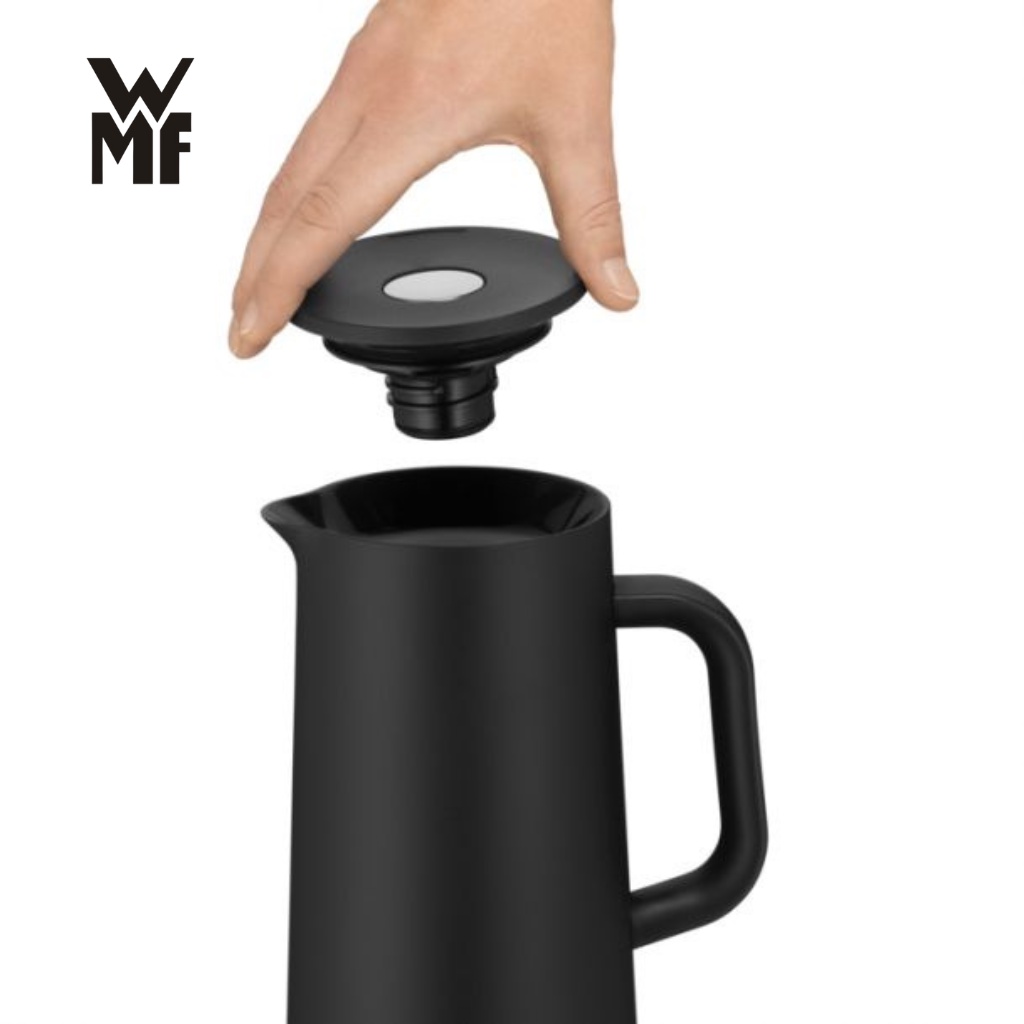 Bình Giữ Nhiệt Cầm Tay WMF IMPULSE VACUUM JUG BLACK 1L Chất Liệu Thép Không Gỉ Cromargan Bền Bỉ - 690697390