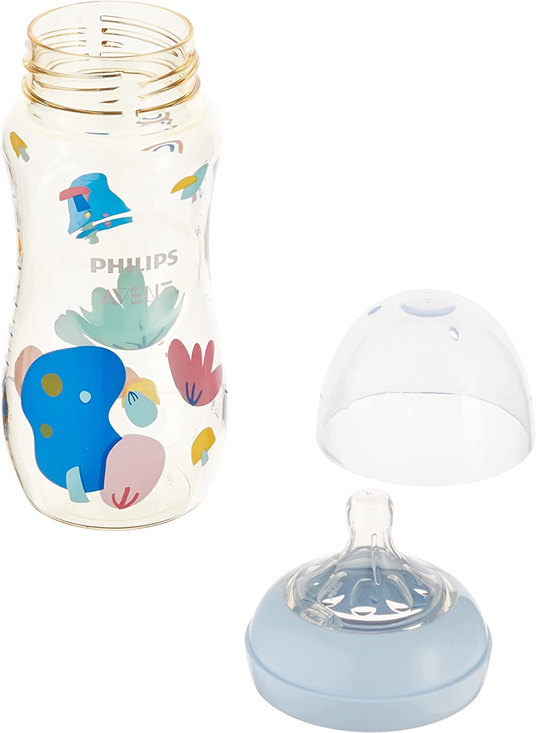 Philips Avent Bình sữa PPSU thiết kế tự nhiên 330ml cho bé từ 6 tháng tuổi SCF583/10