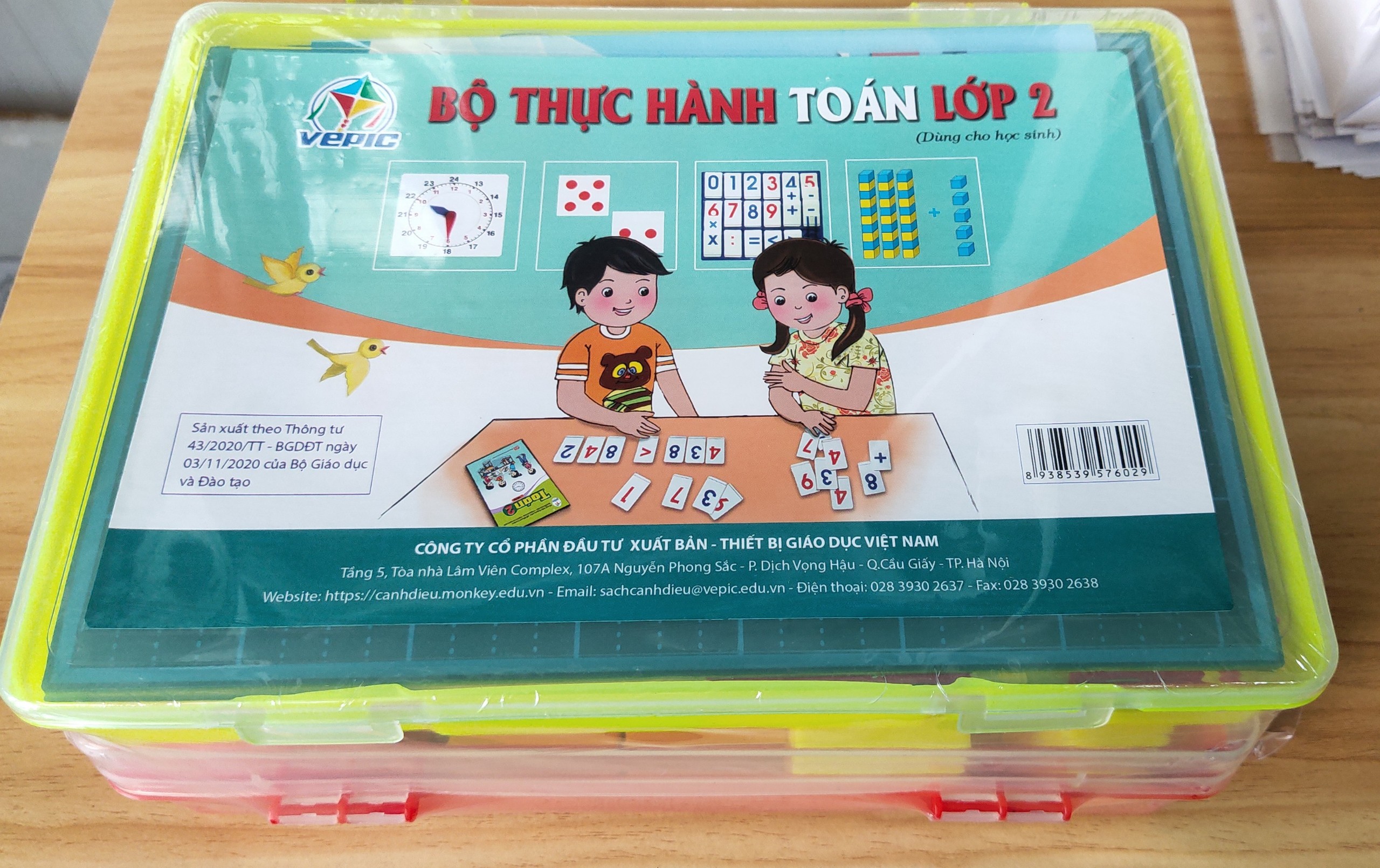 Bộ thực hành Toán Lớp 2 (Theo thông tư 37)