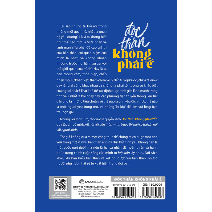 Độc Thân Không Phải "Ế" _Saigon Books