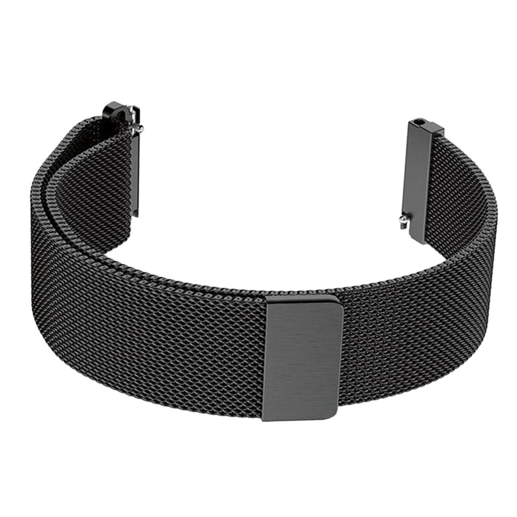 Stainless Steel  Replacement   Clasp Mesh Strap 12-22 Mm Wide Replacement Strap For Watch Repair