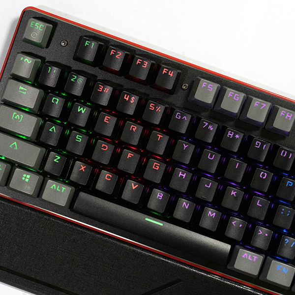 Bàn phím gaming, bàn phím máy tính chơi game cơ quang E-Dra EK300 Katana Alpha - Beta - Led Rainbow - Kết nối USB - Hàng chính hãng
