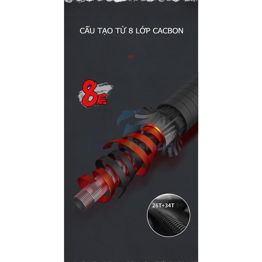 Cần Câu Tay MC Phục Ma Khinh Lượng, Hàng Nội Địa Cao Cấp, TẢI TĨNH 4KG -