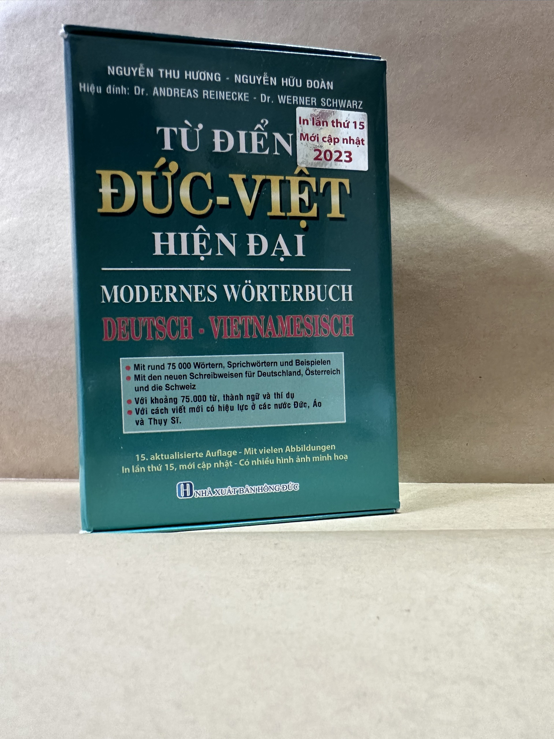 Từ Điển Đức Việt Hiện Đại in lần thứ 15 mới cập nhập 2023