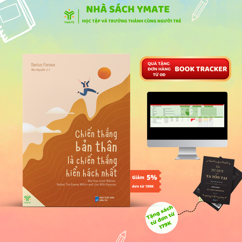 Sách - Chiến Thắng Bản Thân Là Chiến Thắng Hiển Hách Nhất - YMATE