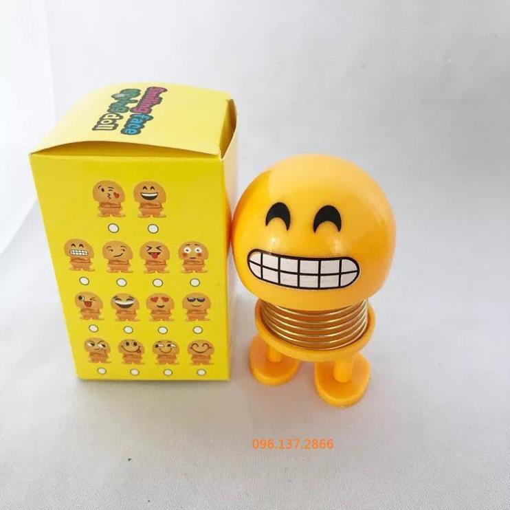 Đồ chơi thú nhún lò xo Emoji cảm xúc