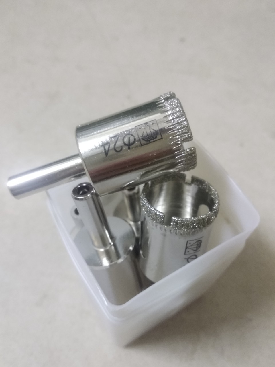 Mũi khoan kính 24mm , mũi khoét gạch men, đá hoa cương,