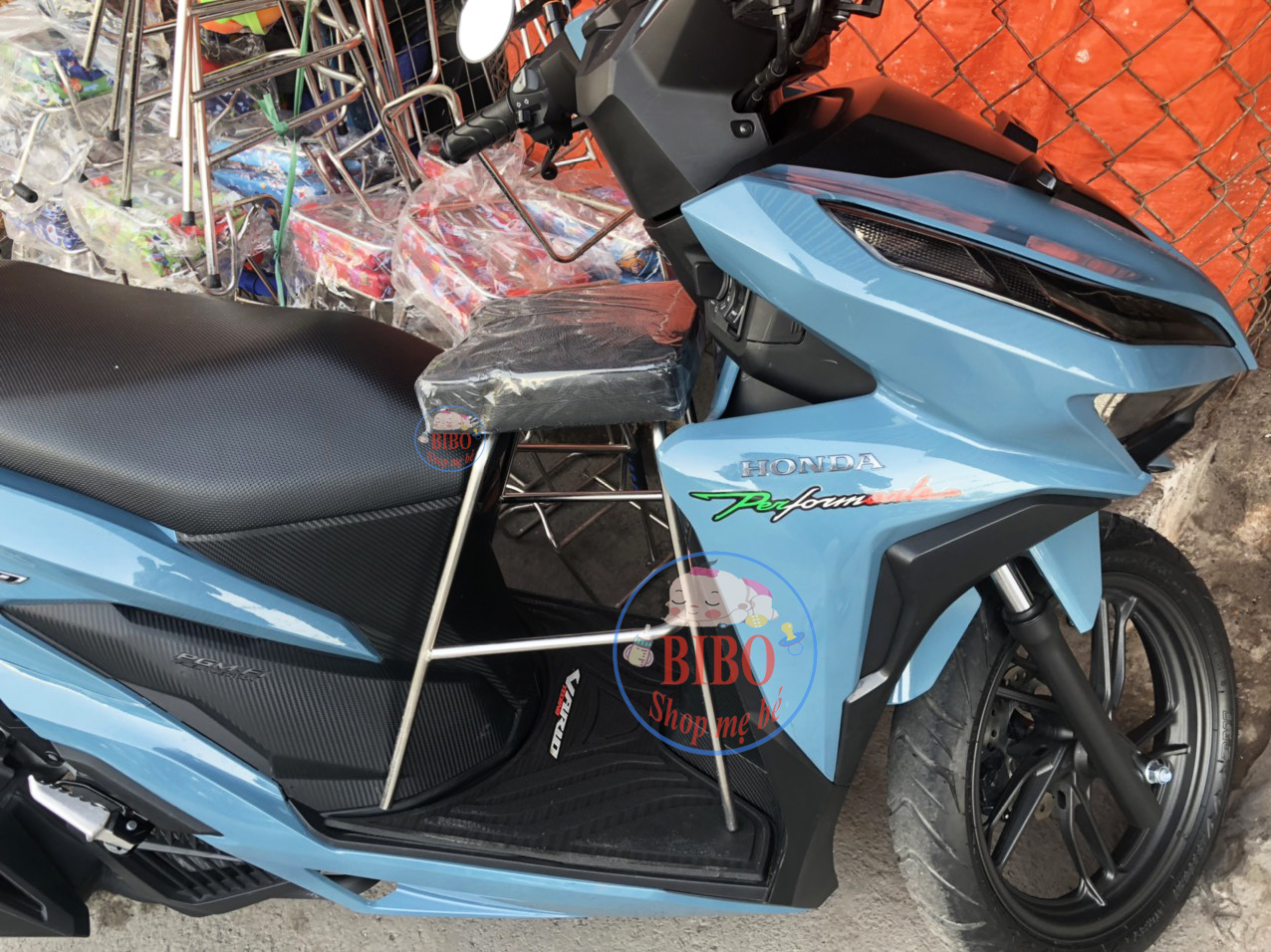 GHẾ NỐI YÊN ĐI XE TAY GA CHO BÉ