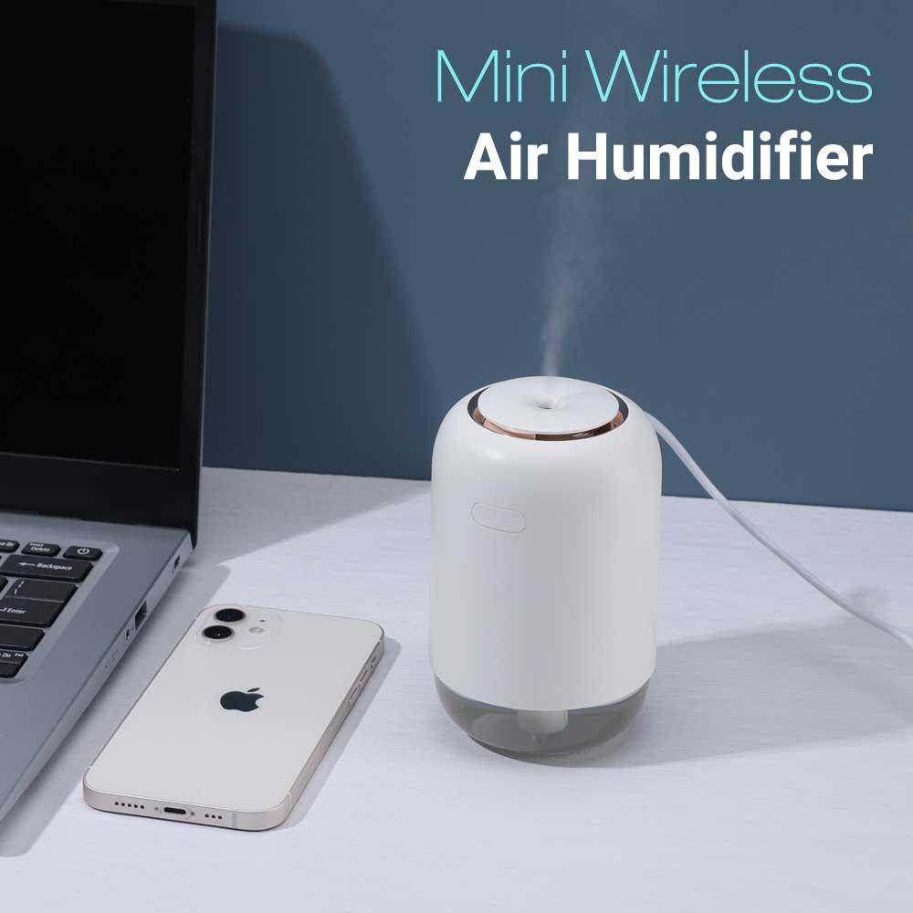 Máy Phun Sương Tạo Độ Ẩm Mini Hương Thơm Khuếch Tán Hương Thơm Nhà Essentials Oil Phòng Cho Điều Hòa Không Khí Phun Sương Tạo Phun Sương Tạo Ẩm Hình Ếch Con USB Không Dây
