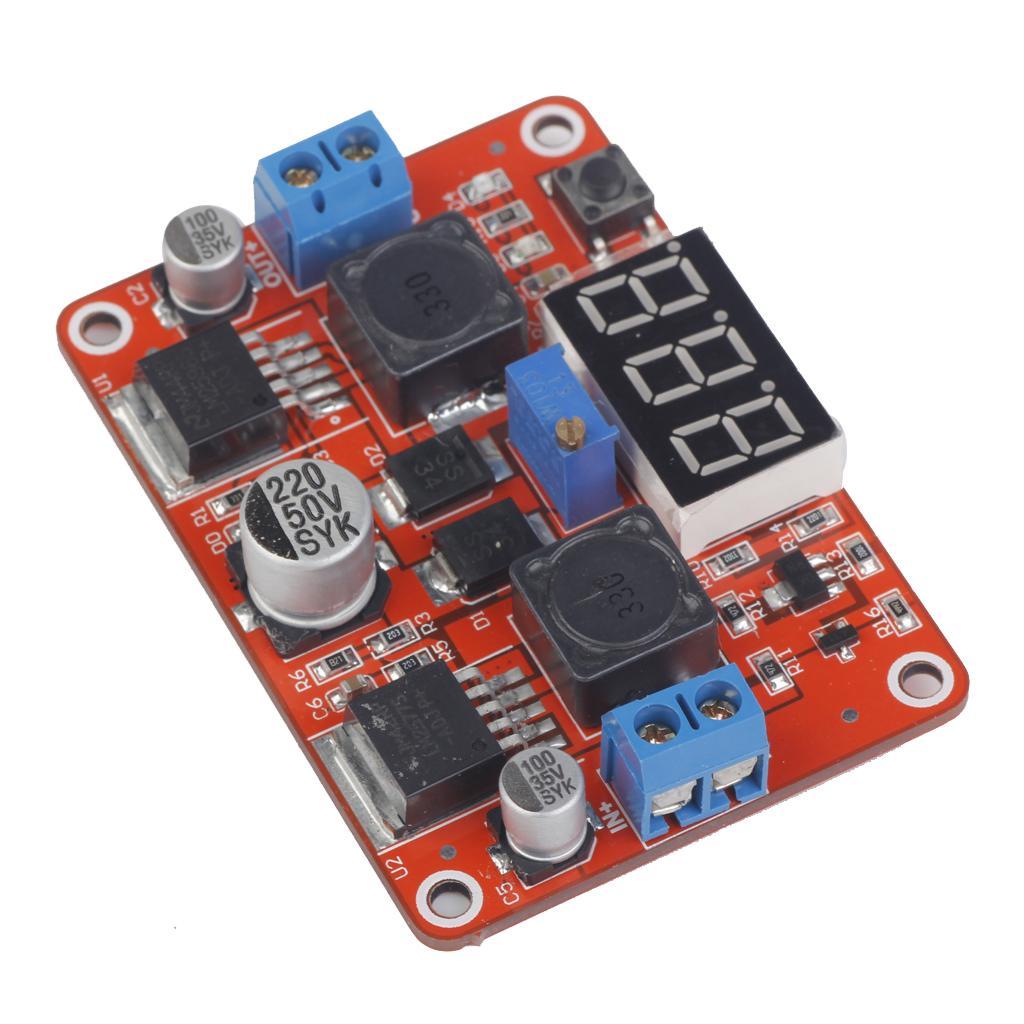 Buck Boost Converter,DC-DC Step Up Down Regulator 3.5-28V to 1.25V-26V 2 Set