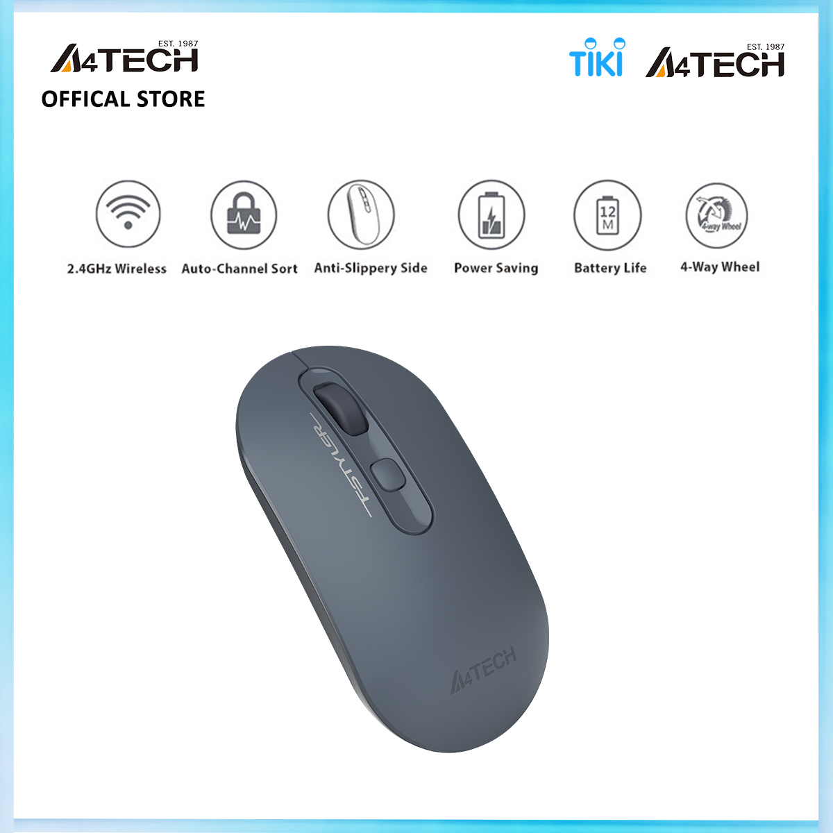 Chuột vi tính FG20 Wireless A4tech - Hàng chính hãng