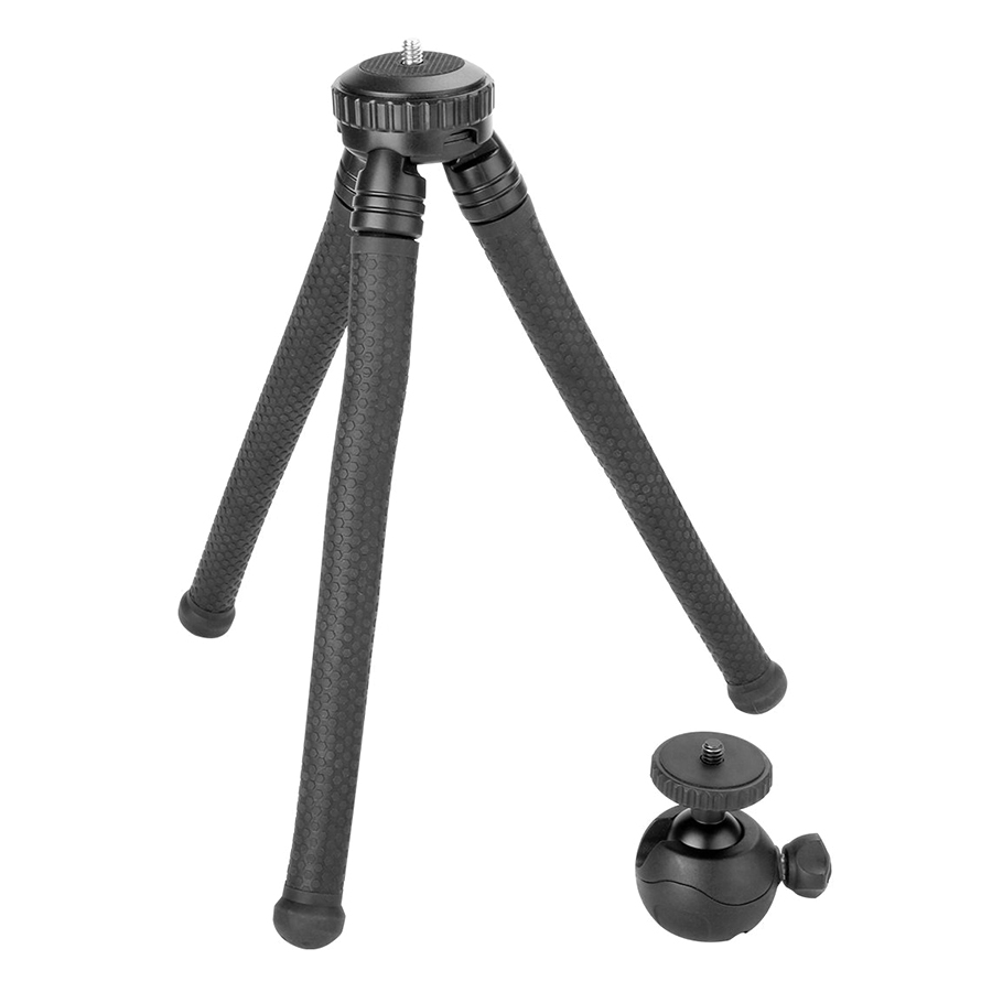 Hình ảnh Tripod Ballhead Mini Octopus Flexible (Giao Màu Ngẫu Nhiên) - Hàng Nhập Khẩu