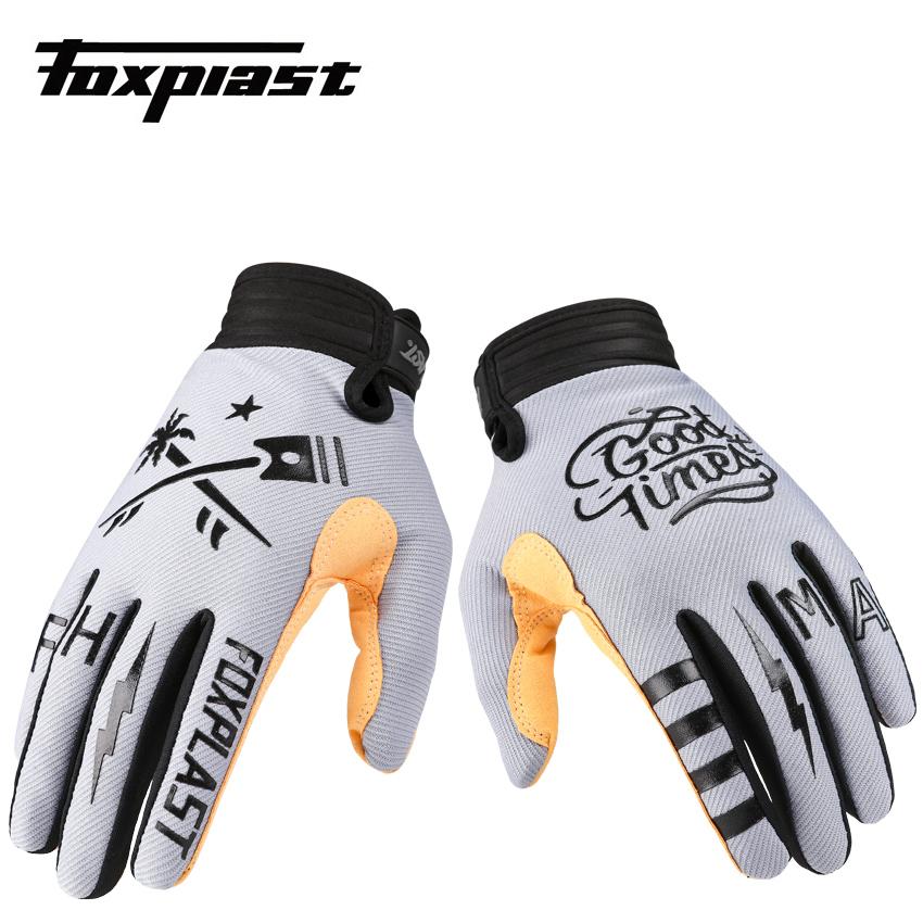 2020 FOXPLAST MX Cảo Tháo Găng Tay Xe Đạp Găng Tay MTB Bụi Bẩn Xe Đạp Găng Tay Moto Đua Xe Thể Thao Găng Tay Xe Máy Fasthouse