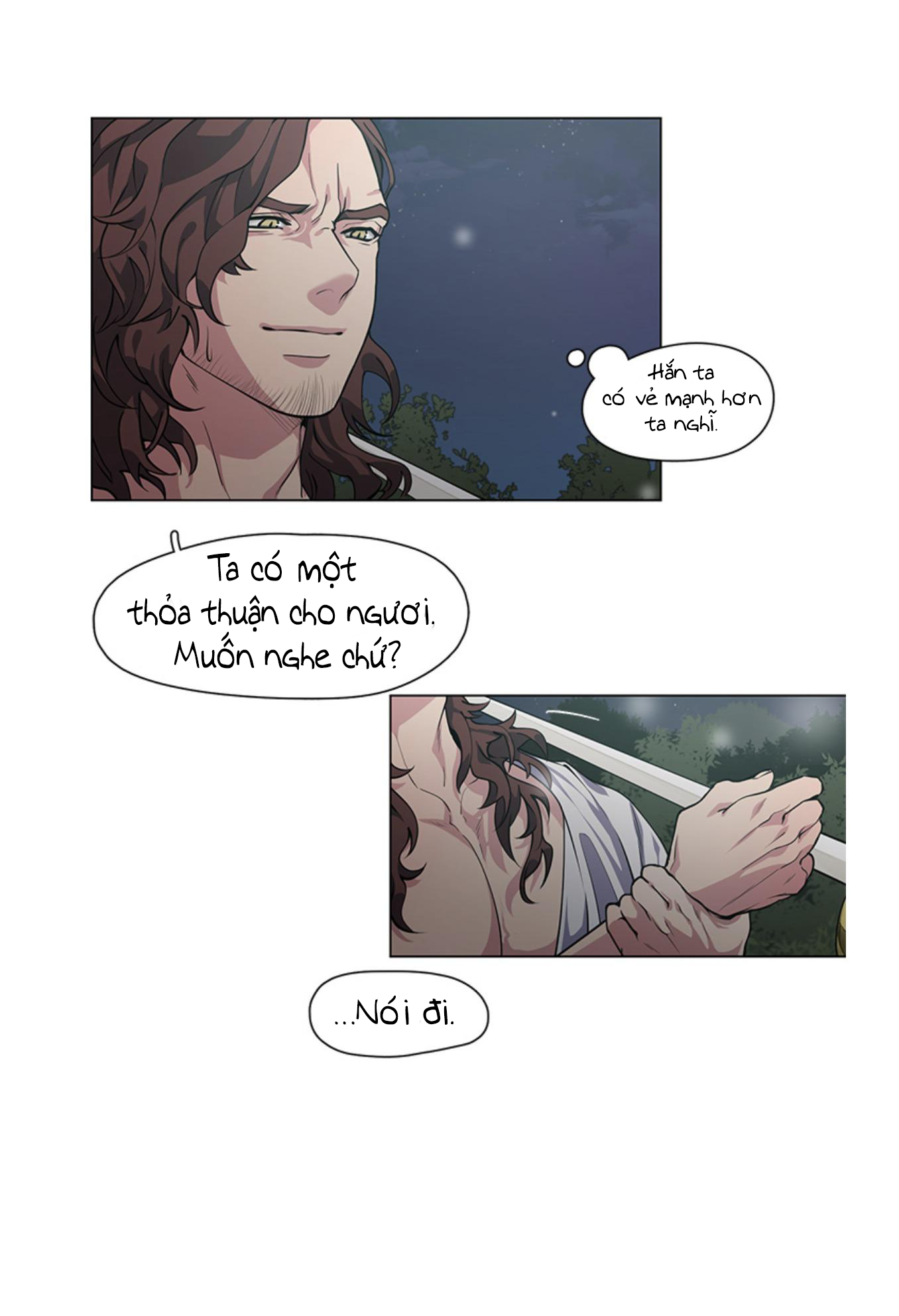 chiến binh và vị thần chapter 2 3