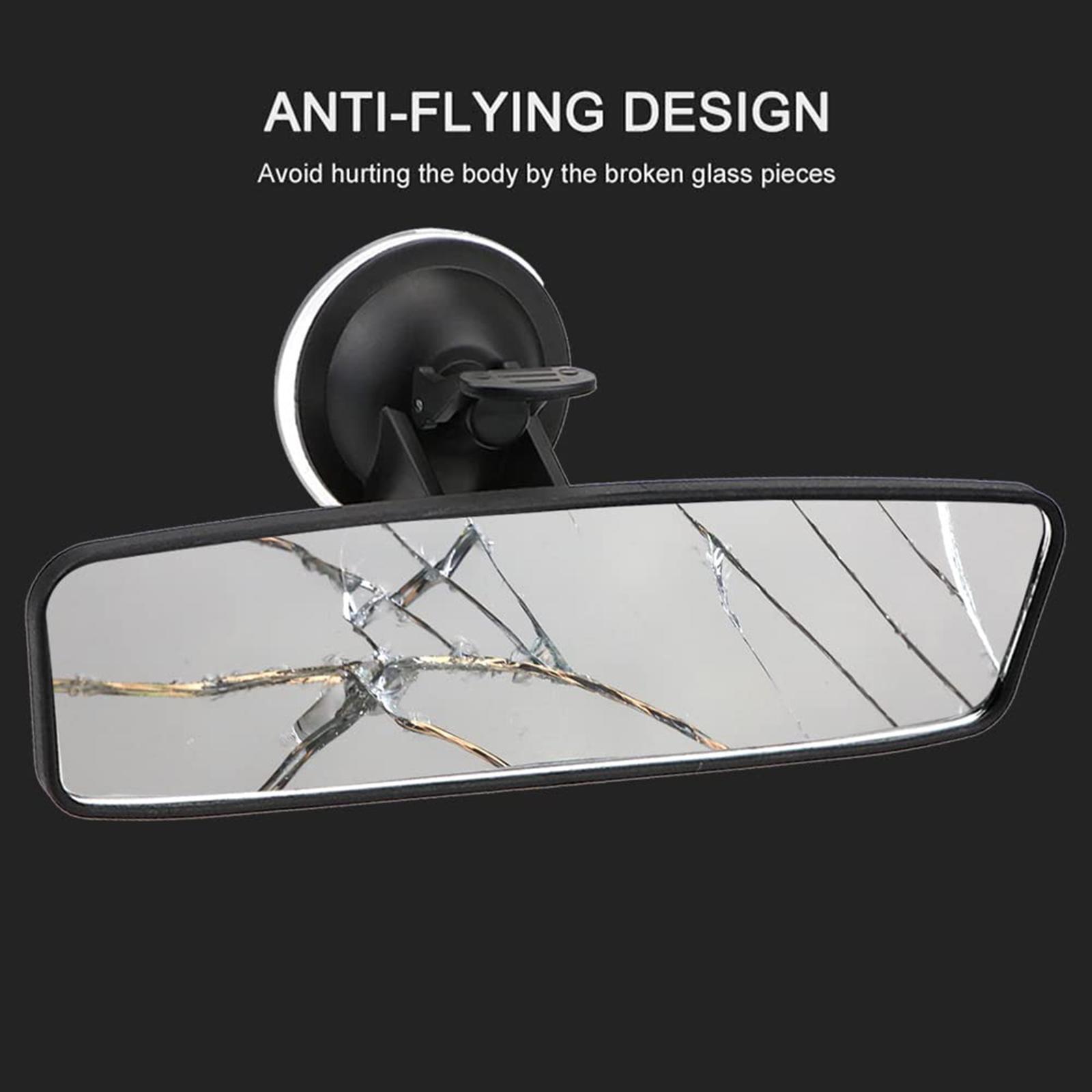 Universal Interior Rear View Mirror Auxiliary Anti Glare for Automobile