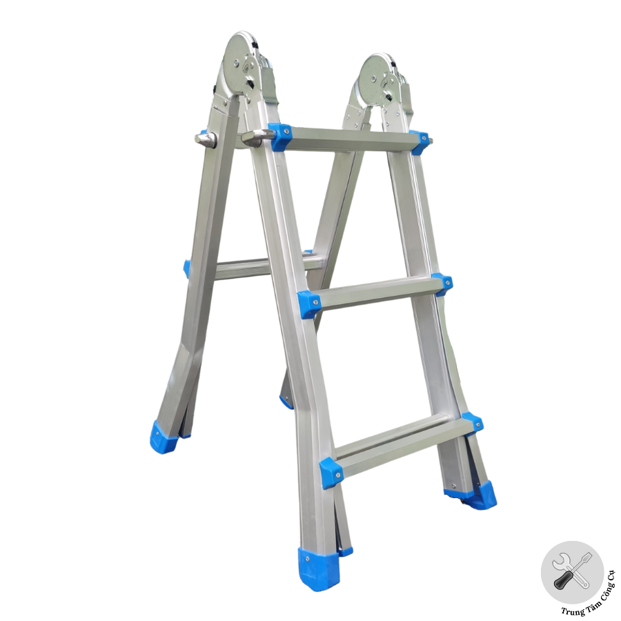 Thang nhôm gấp trượt chữ A STARKEN ST403G tải trọng 300kgs / 150kgs - Hàng chính hãng bảo hành 18 tháng