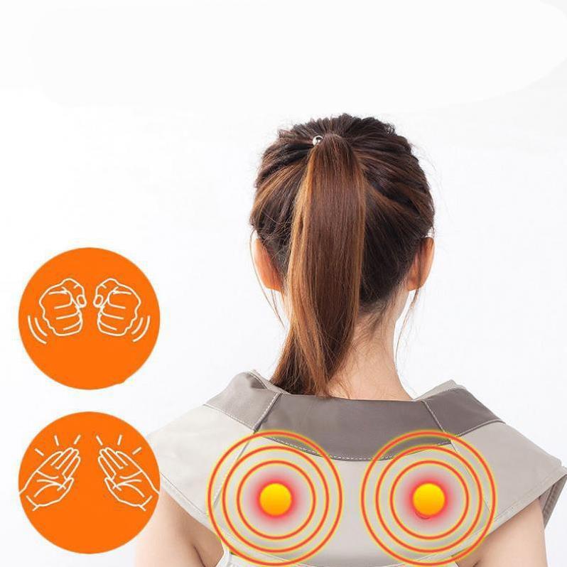 Máy mát xa cầm tay,Máy Massage Vai, Lưng, Cổ, Gáy giải tỏa căng thẳng, giảm đau nhức nhanh chóng