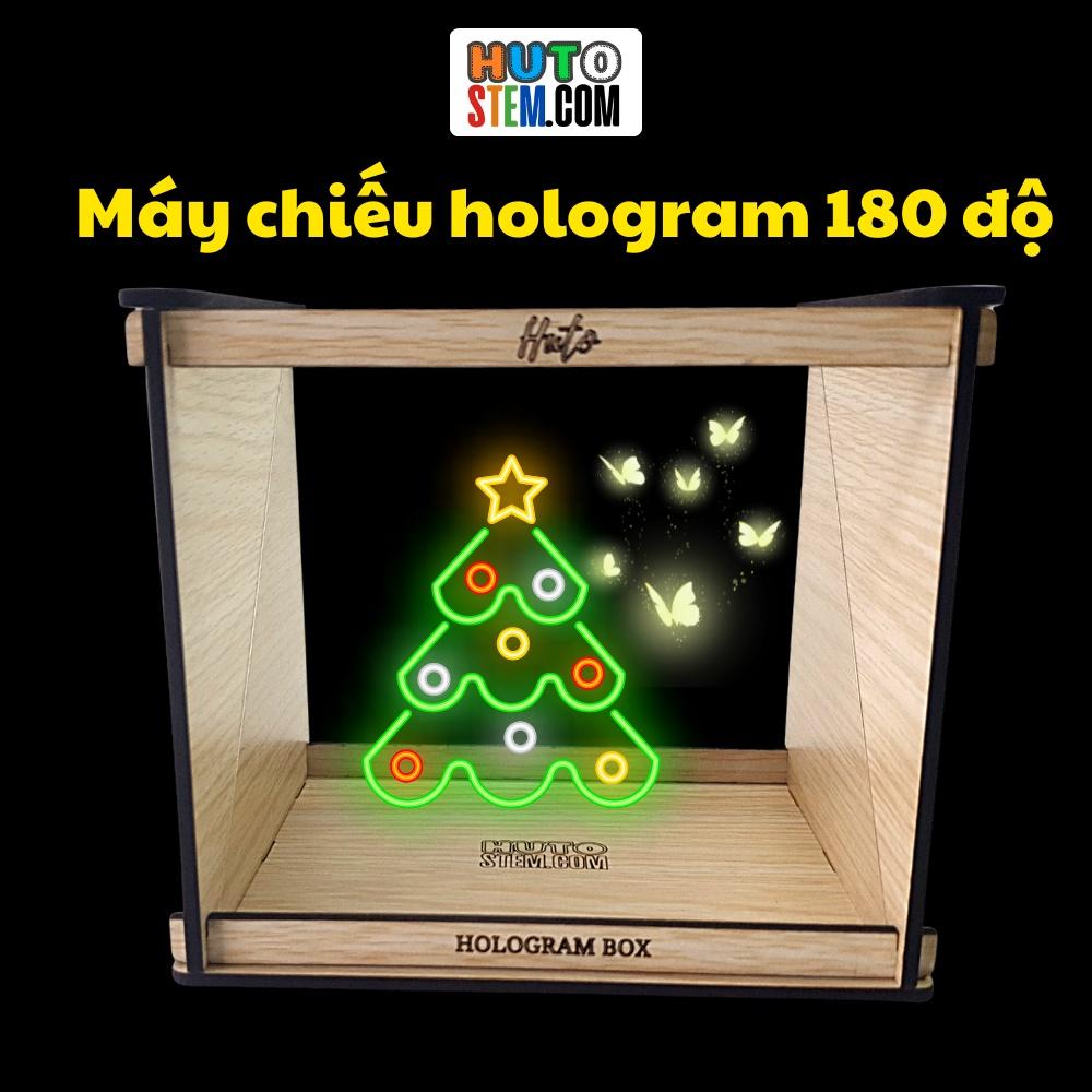 Máy Chiếu 3D Hologram 180 độ, Phiên Bản Điện Thoại, Quà Tặng Thú Vị