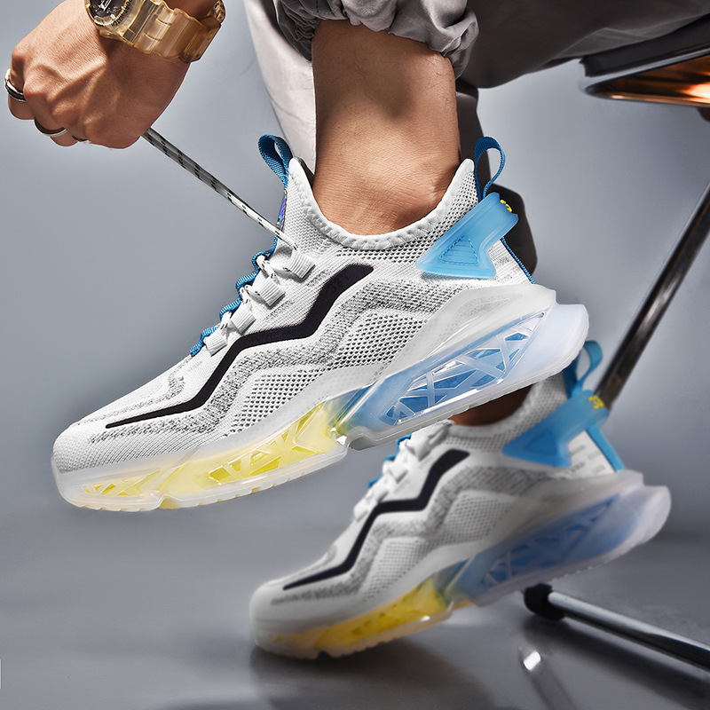 Giày Thể Thao Nam GEMI - Giày Sneaker Màu Kaki - Trắng - Đen, Giày Thể Thao Phù Hợp Mọi Lứa Tuổi, Ôm Chân - G5235
