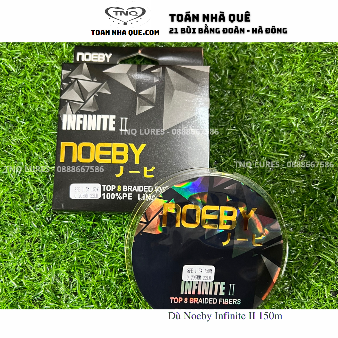 Dù câu lure Noeby Infinite II 150m đủ size