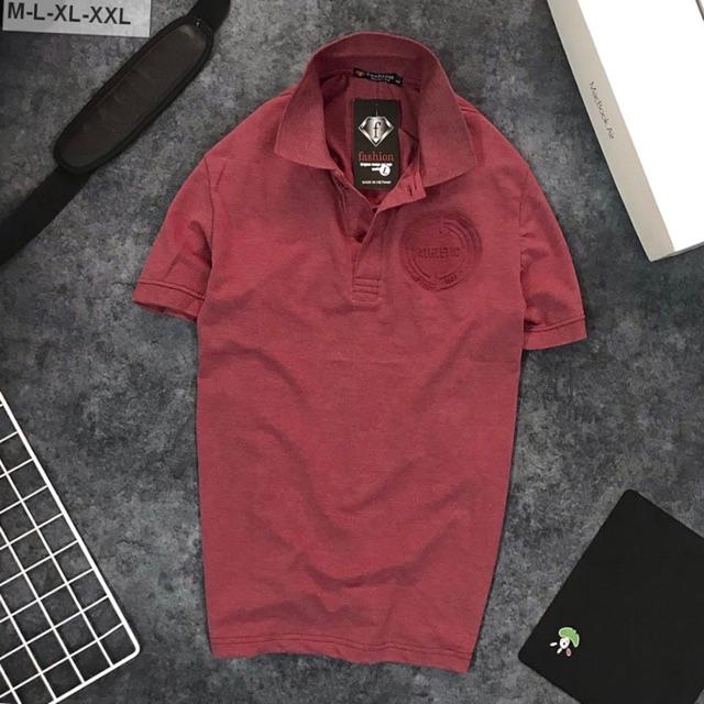 Áo thun nam Authentic dập nổi cao cấp