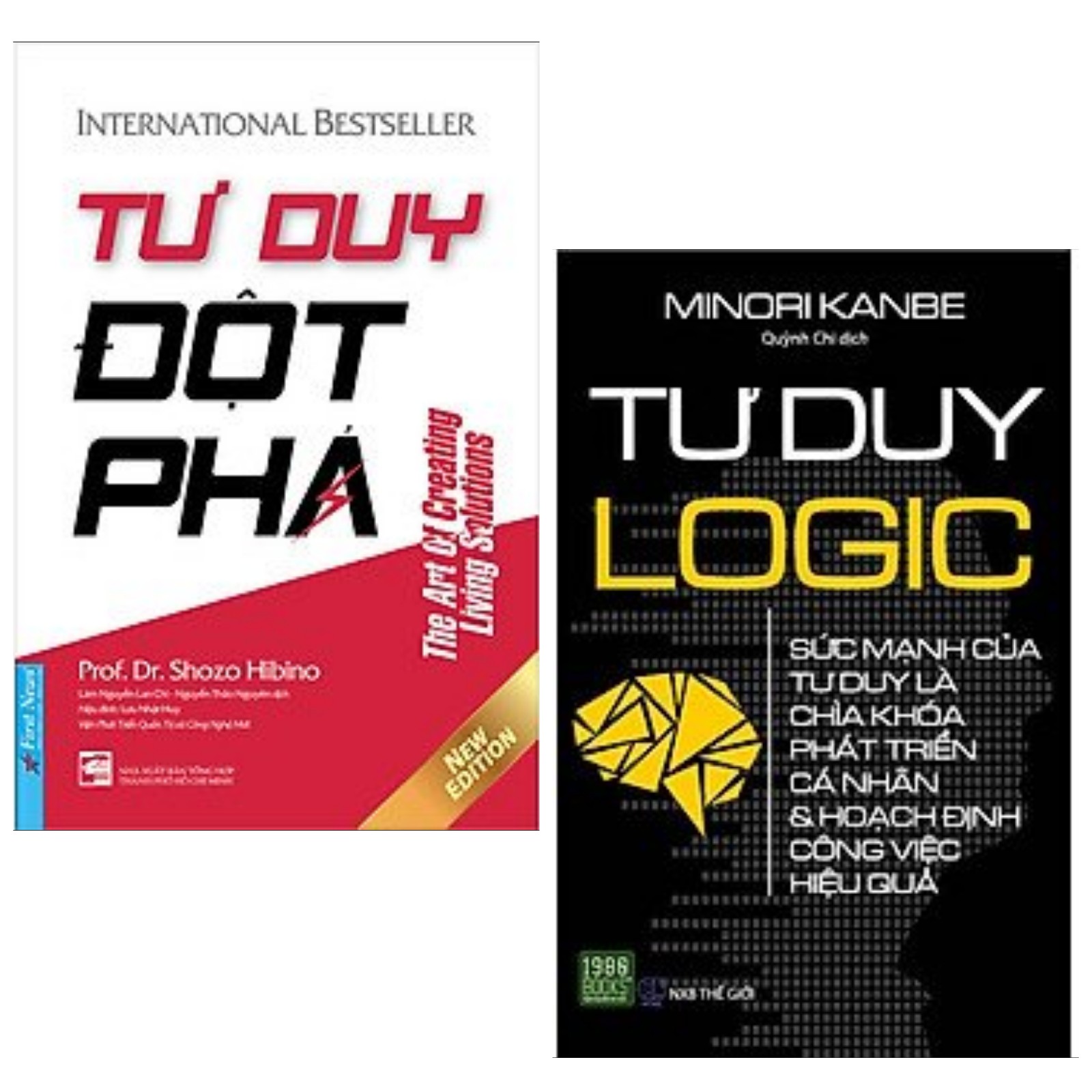 Combo 2 cuốn phát triển kỹ năng và tài năng: Tư Duy Logic + Tư Duy Đột Phá