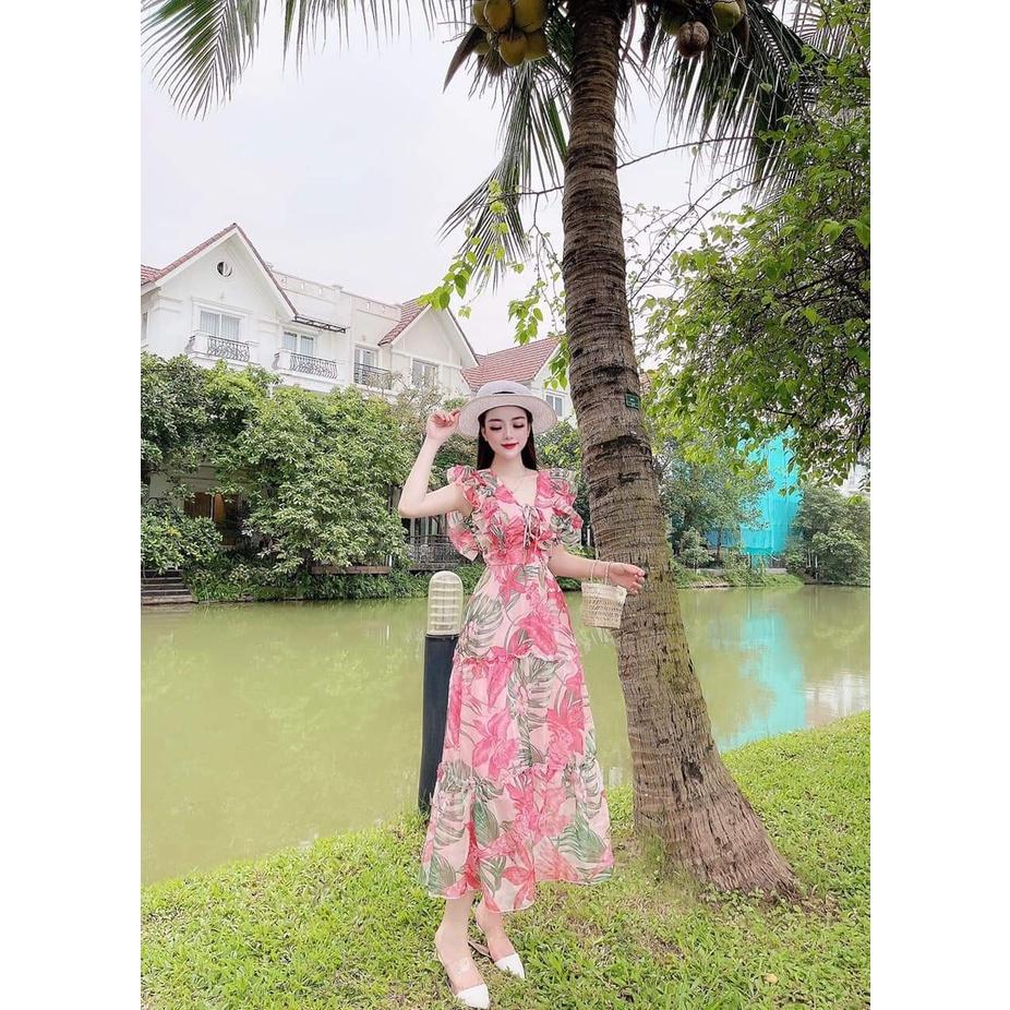 (HCM) ĐẦM VOAN MAXI THỜI TRANG TRẺ TRUNG TÔN DÁNG SÀNH ĐIỆU CHO CÁC NÀNG