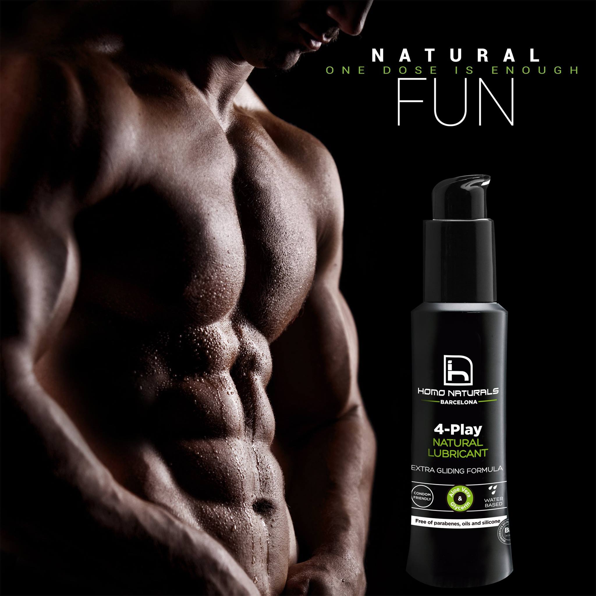 Xịt chống nắng hữu cơ dành cho nam hương bạc hà Homo Naturals 100ml