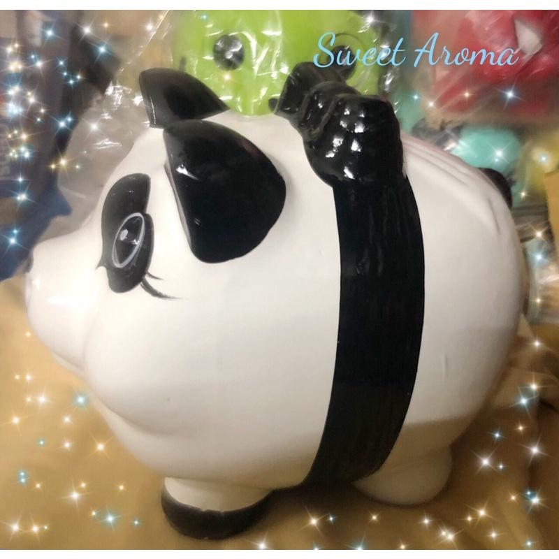 Heo Đất Sơn Bóng Trắng Đen Size Vừa Hàng Bao Đẹp