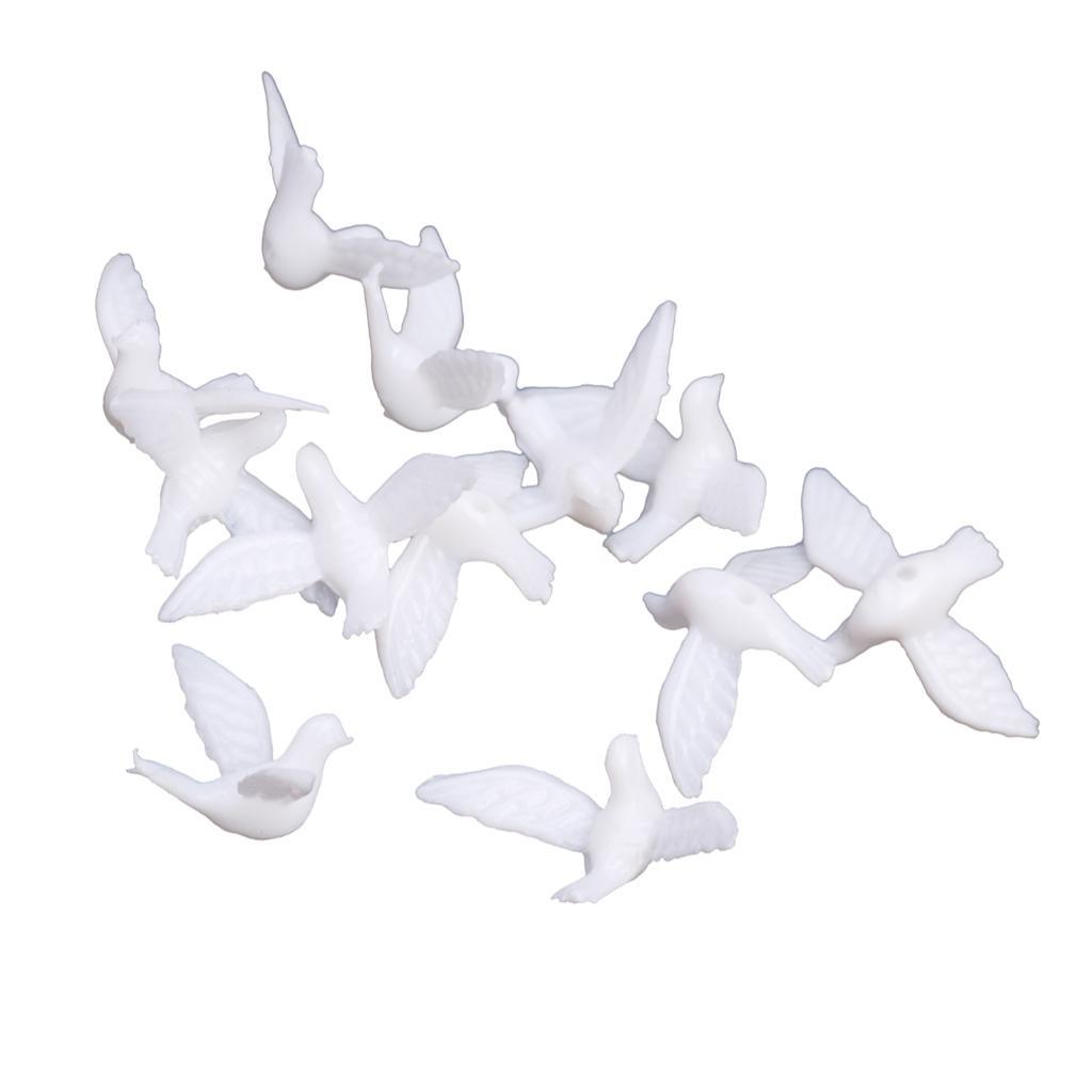 7-10pack 12pcs Baby Shower Christening Table Confetti Pigeon Wedding Table Decor