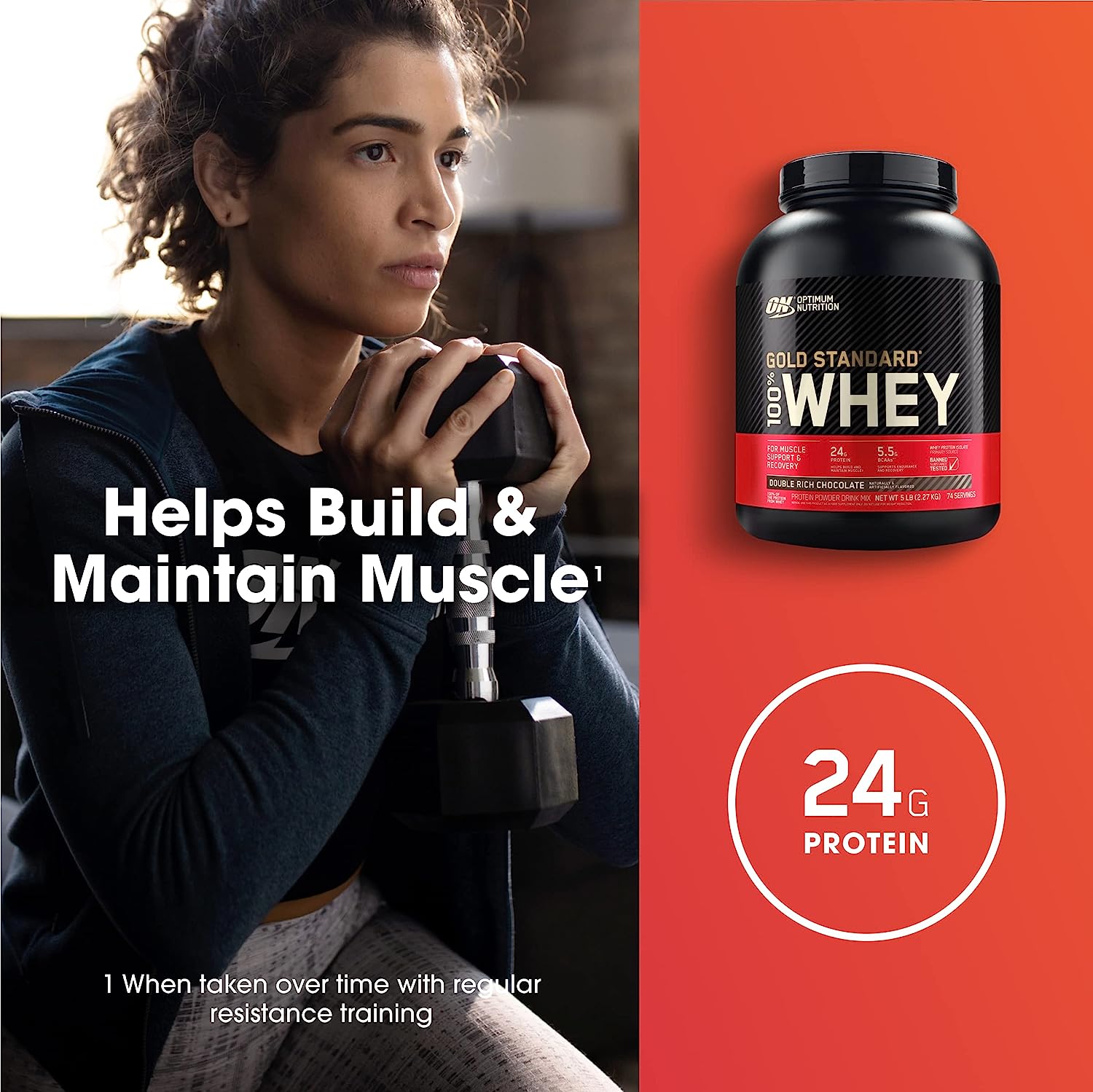 Thực Phẩm Bổ Sung Optimum Nutrition Gold Standard 100% Whey 5lb