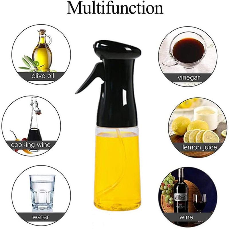 Nhà Bếp Dầu Olive Chai Xịt Dầu Bình Rỗng Lọ Đựng Giấm Nấu Công Cụ Salad BBQ Oiler Bếp Xịt Dầu 2021