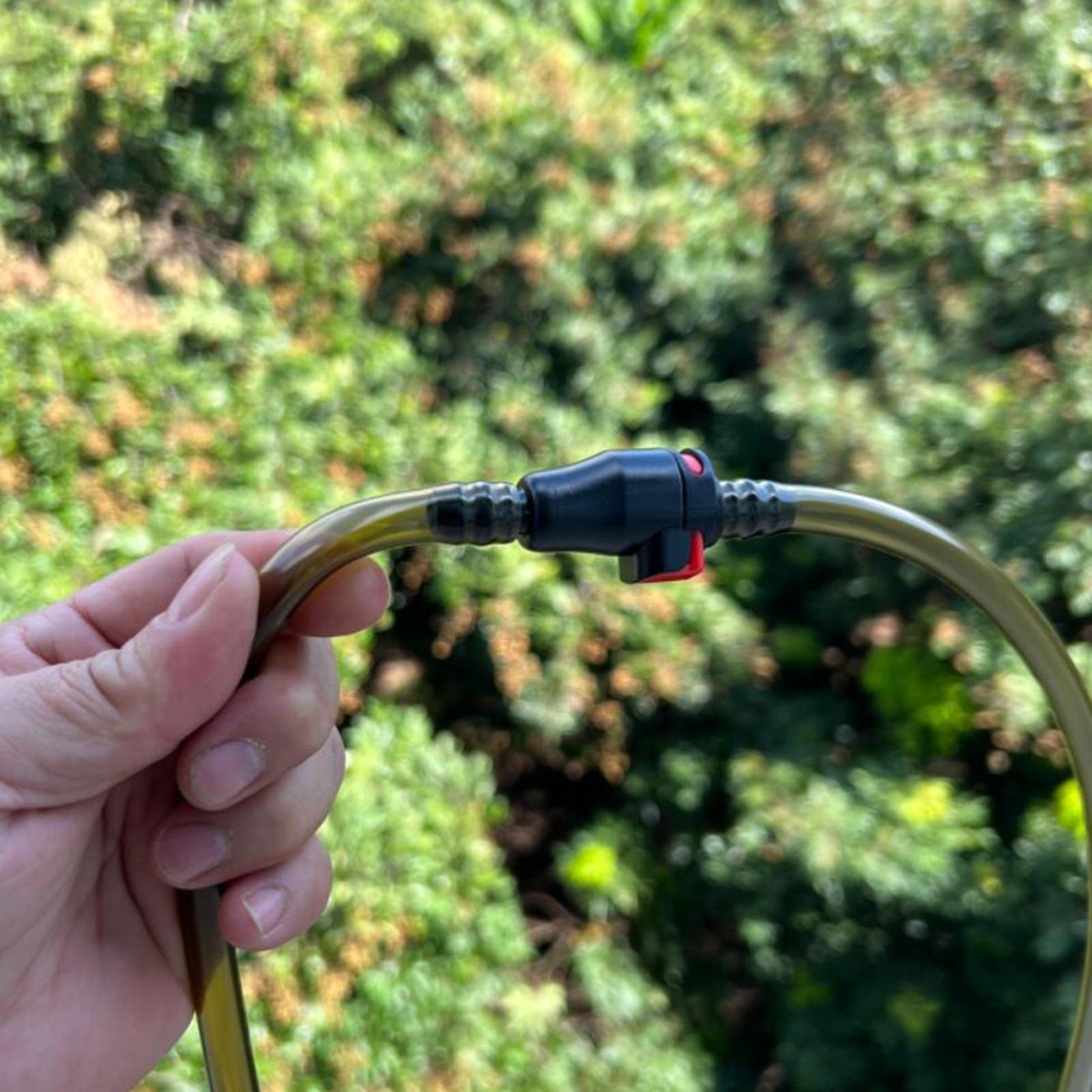 Hose Pipe Quick Release Handle Connector Adapter Control Water